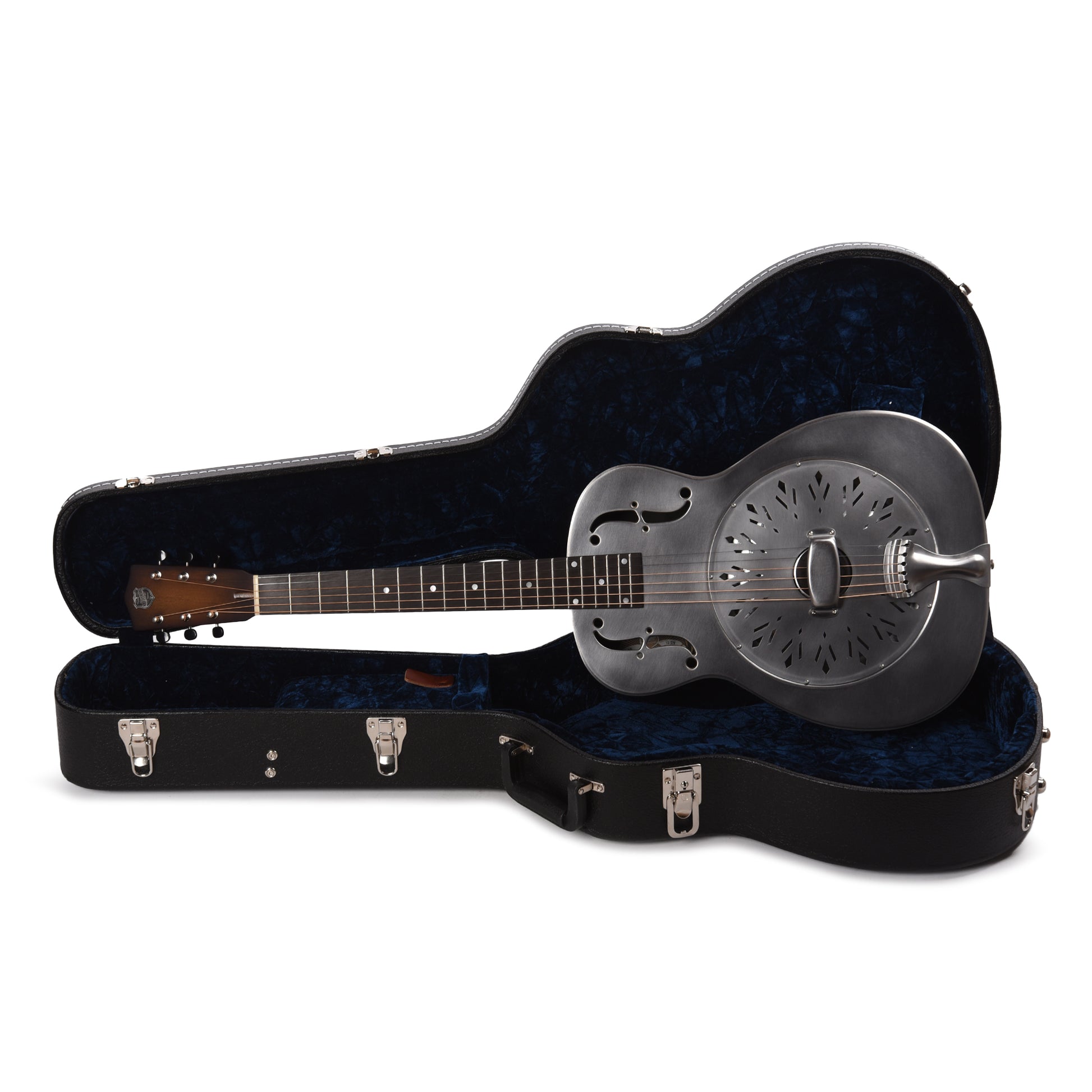 National RAW Single Cone Steel 14-Fret Acoustic Guitars / Resonator