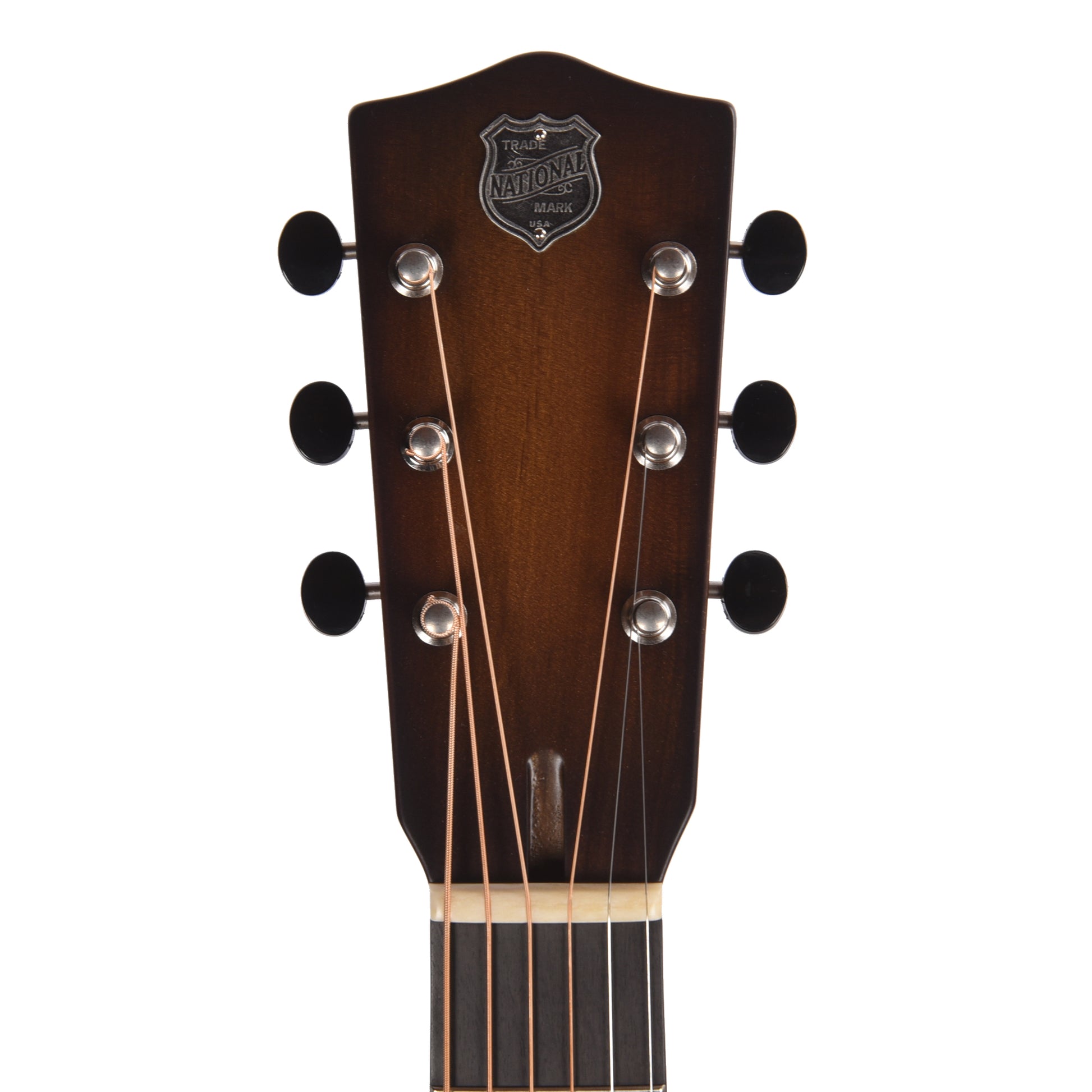 National RAW Single Cone Steel 14-Fret Acoustic Guitars / Resonator