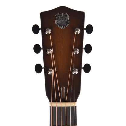 National RAW Single Cone Steel 14-Fret Acoustic Guitars / Resonator