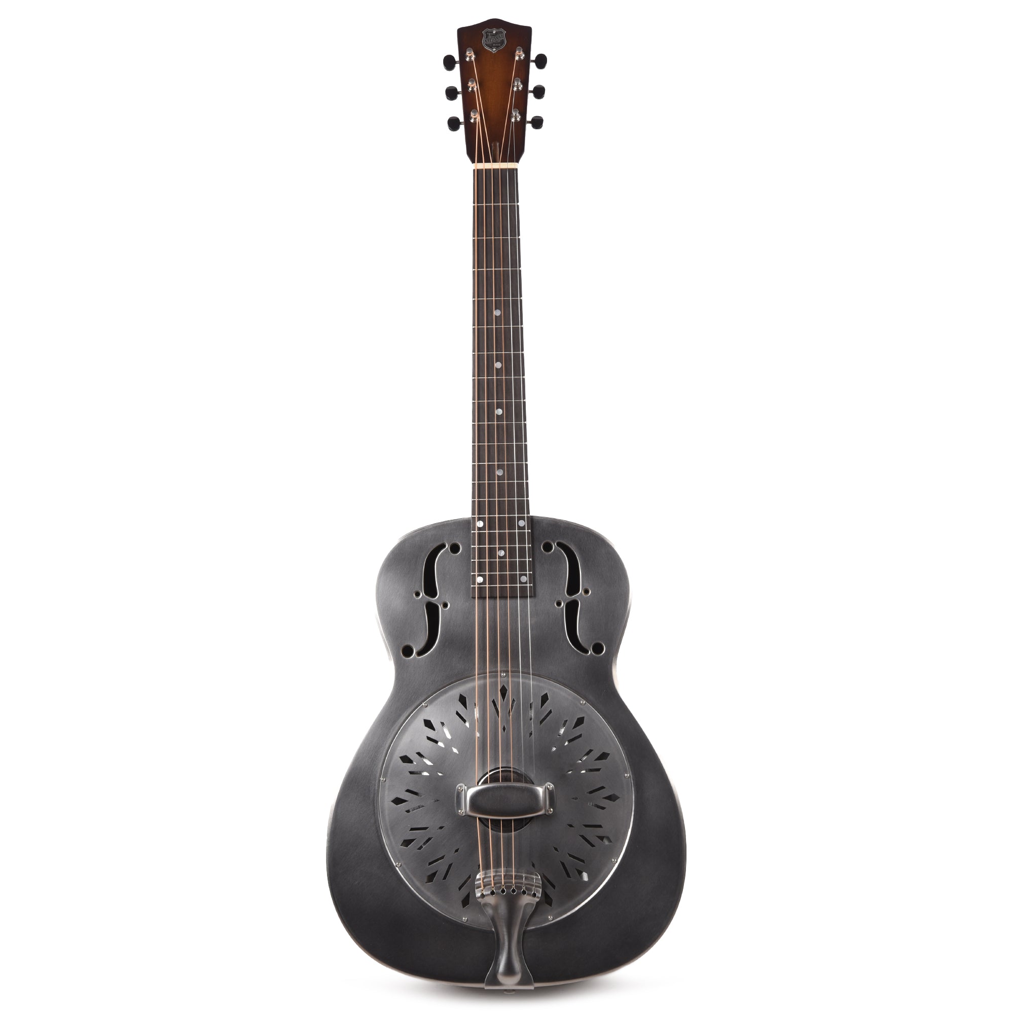 National RAW Single Cone Steel 14-Fret Acoustic Guitars / Resonator