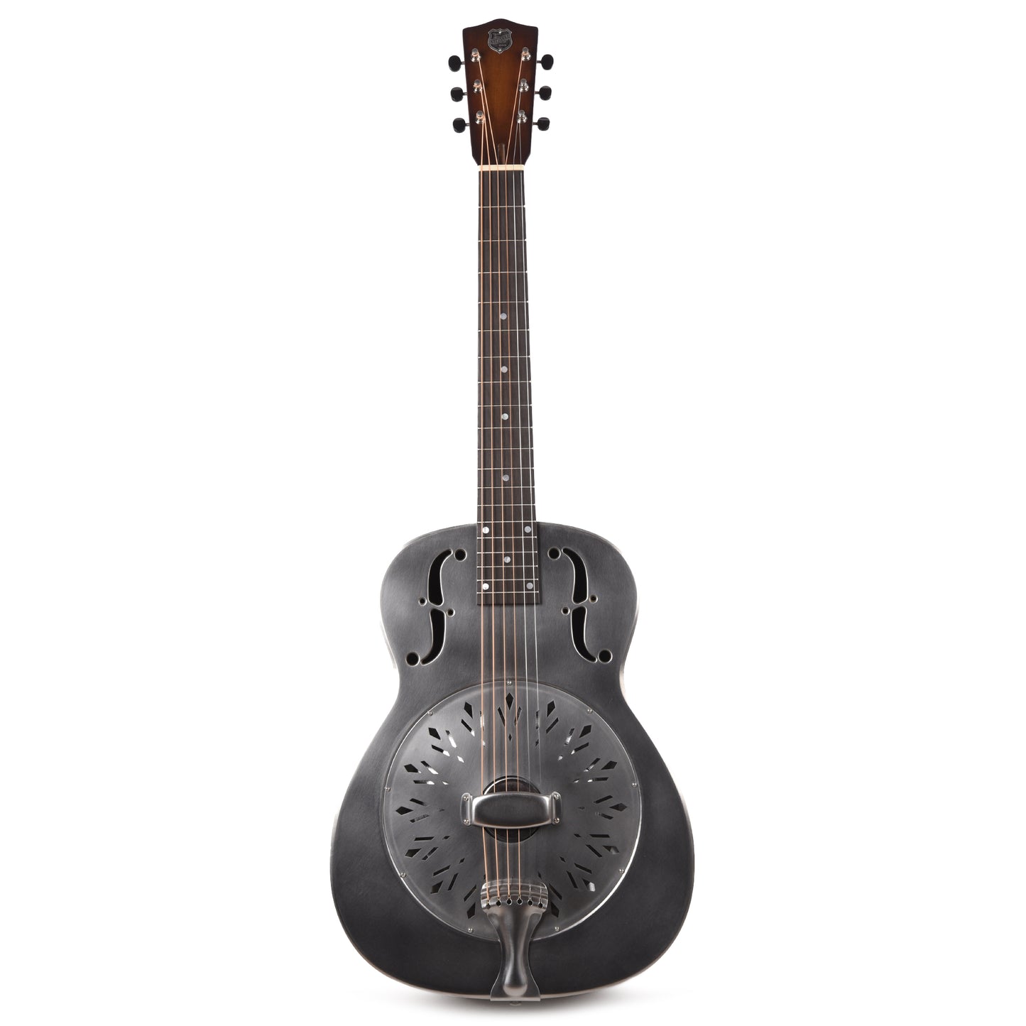 National RAW Single Cone Steel 14-Fret Acoustic Guitars / Resonator