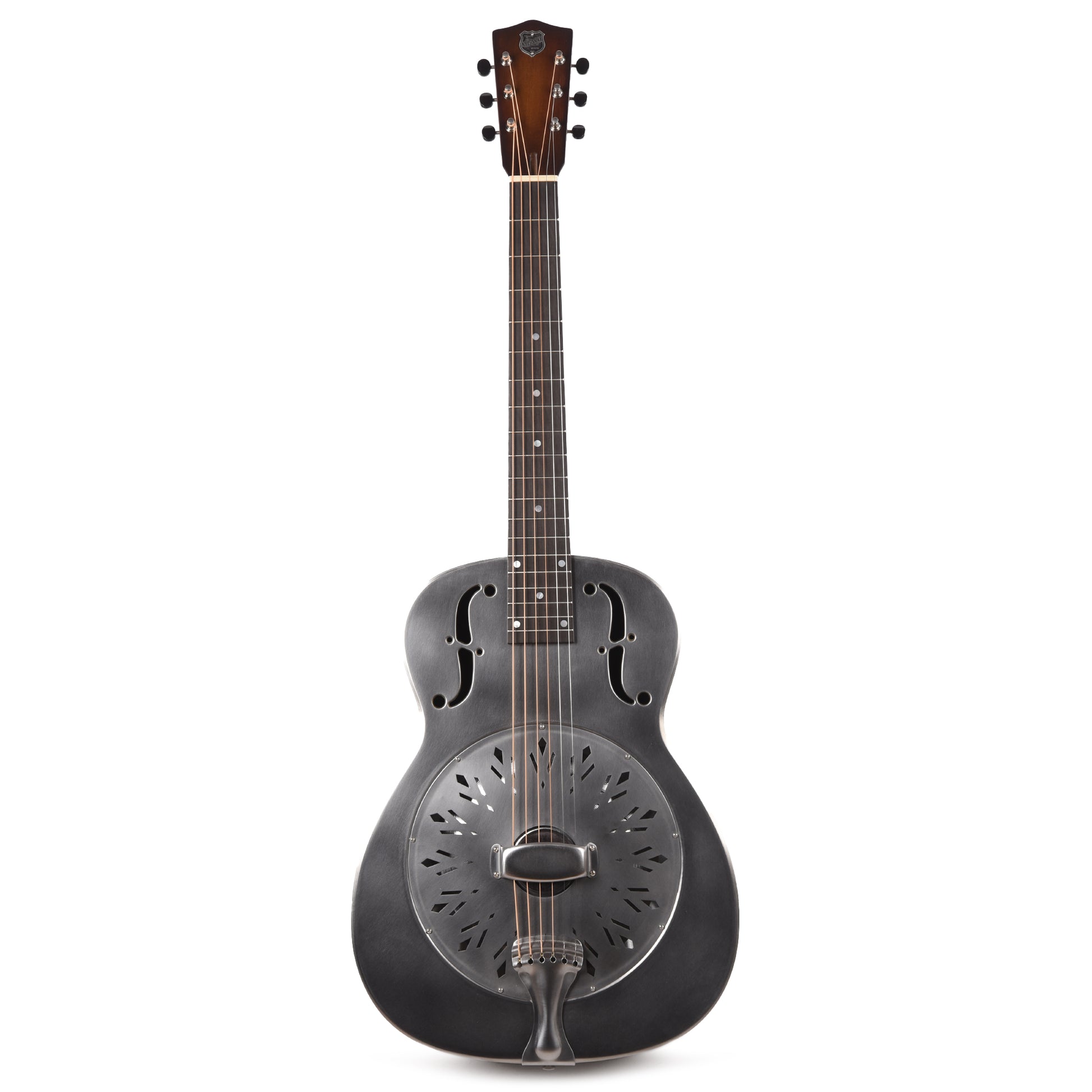 National RAW Single Cone Steel 14-Fret Acoustic Guitars / Resonator