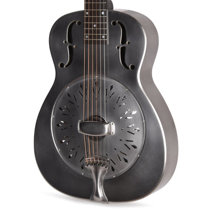 National RAW Single Cone Steel 14-Fret Acoustic Guitars / Resonator