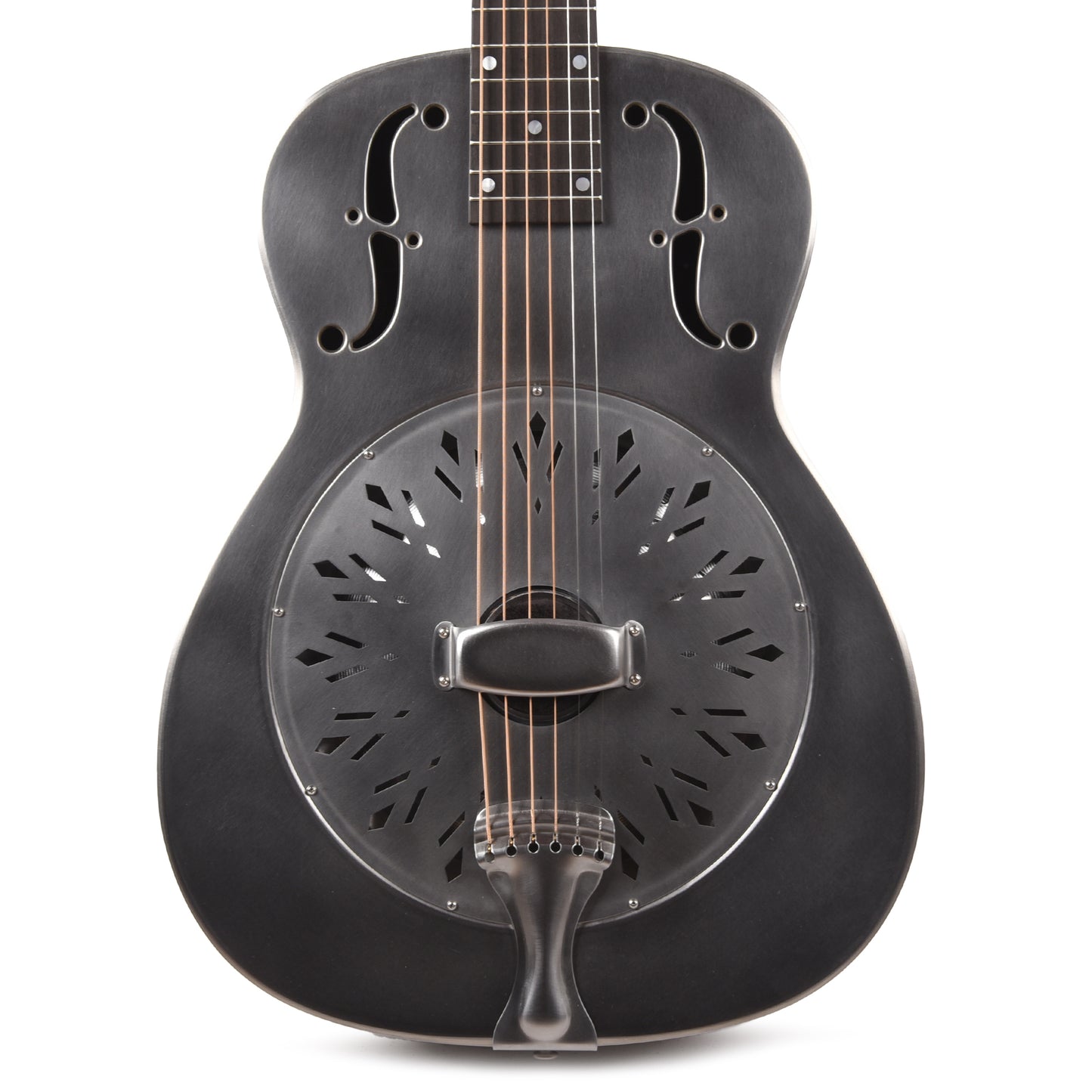 National RAW Single Cone Steel 14-Fret Acoustic Guitars / Resonator