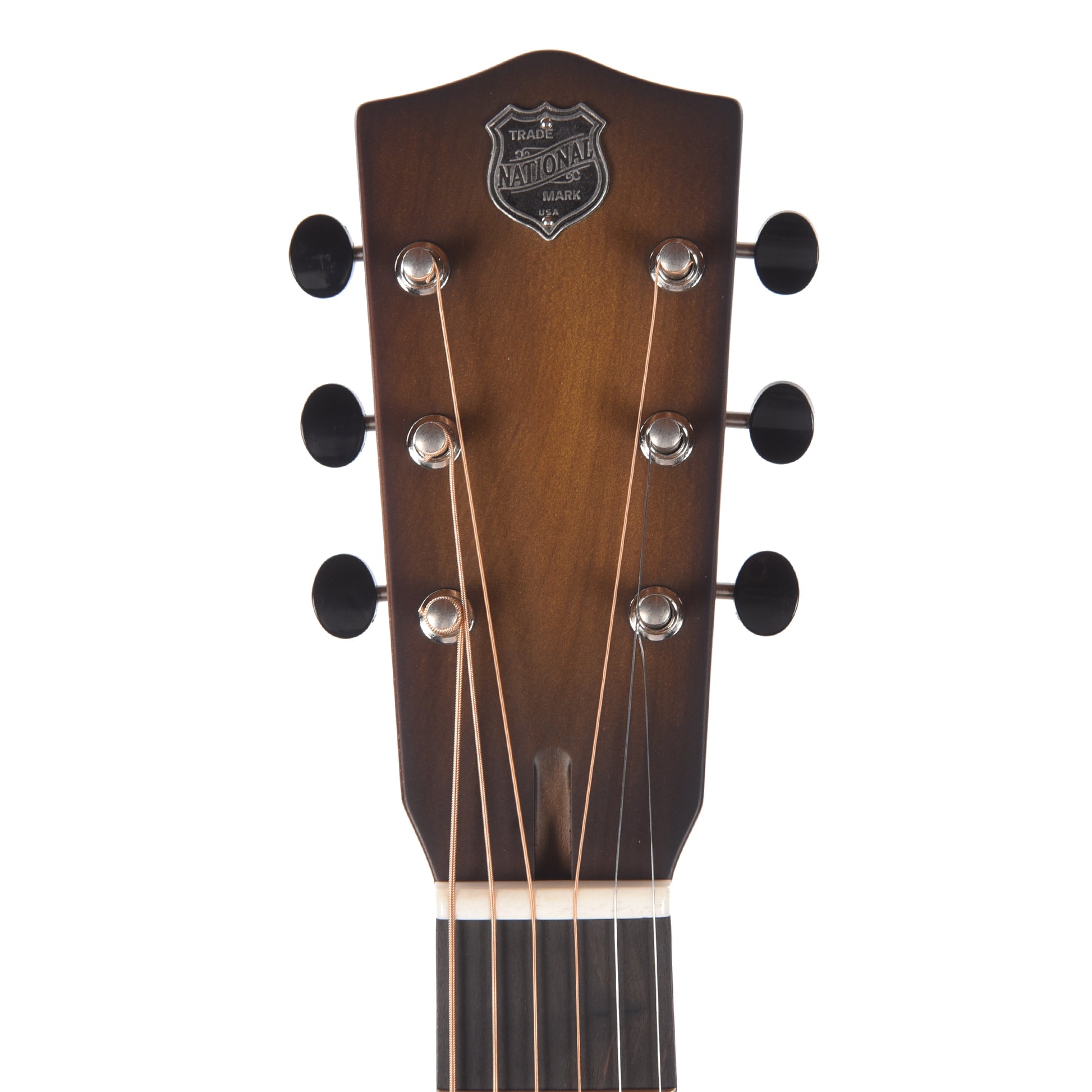 National RAW Single Cone Steel 14-Fret Acoustic Guitars / Resonator