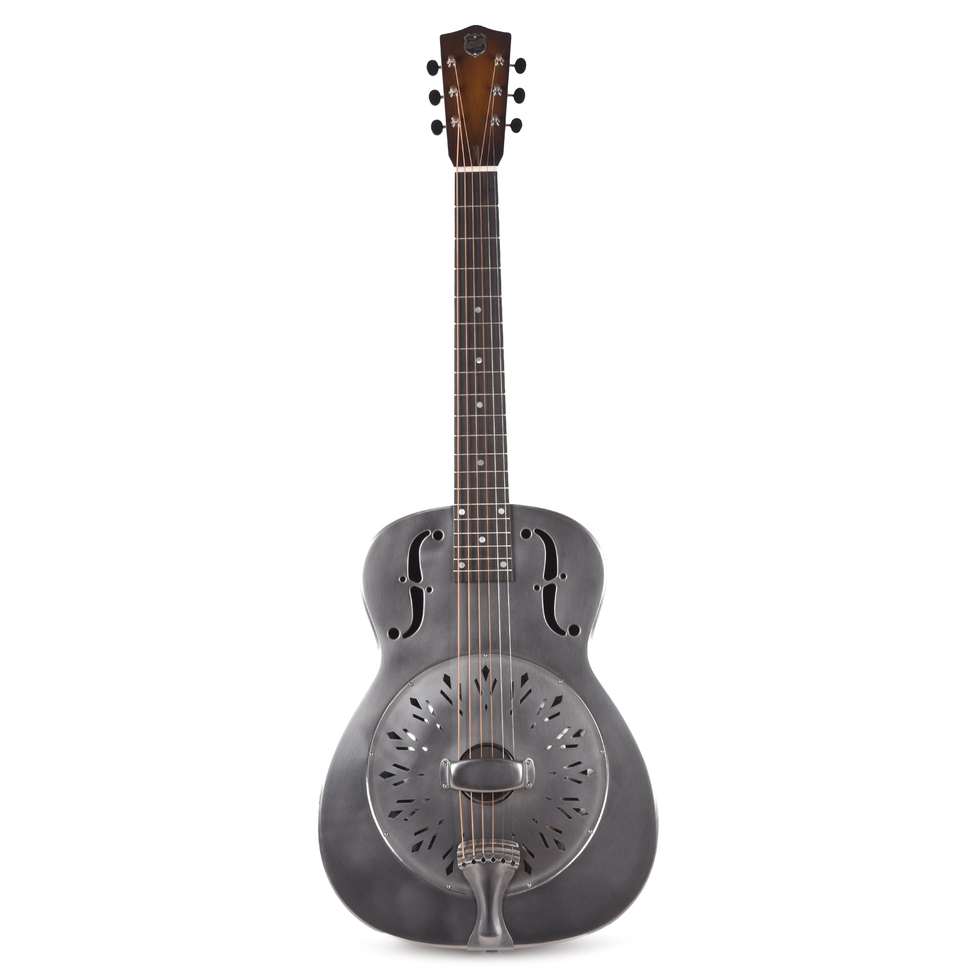 National RAW Single Cone Steel 14-Fret Acoustic Guitars / Resonator