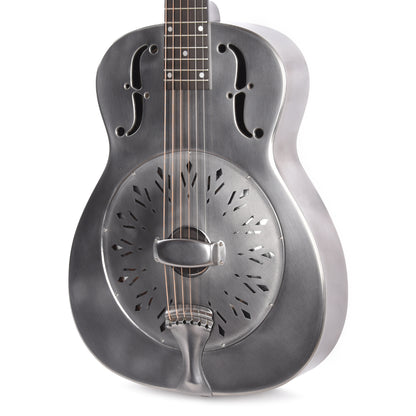 National RAW Single Cone Steel 14-Fret Acoustic Guitars / Resonator