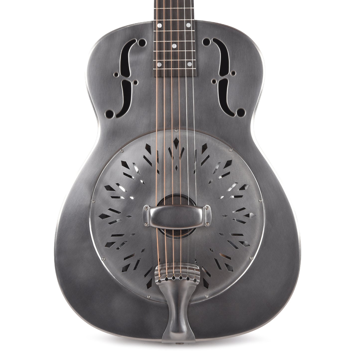 National RAW Single Cone Steel 14-Fret Acoustic Guitars / Resonator