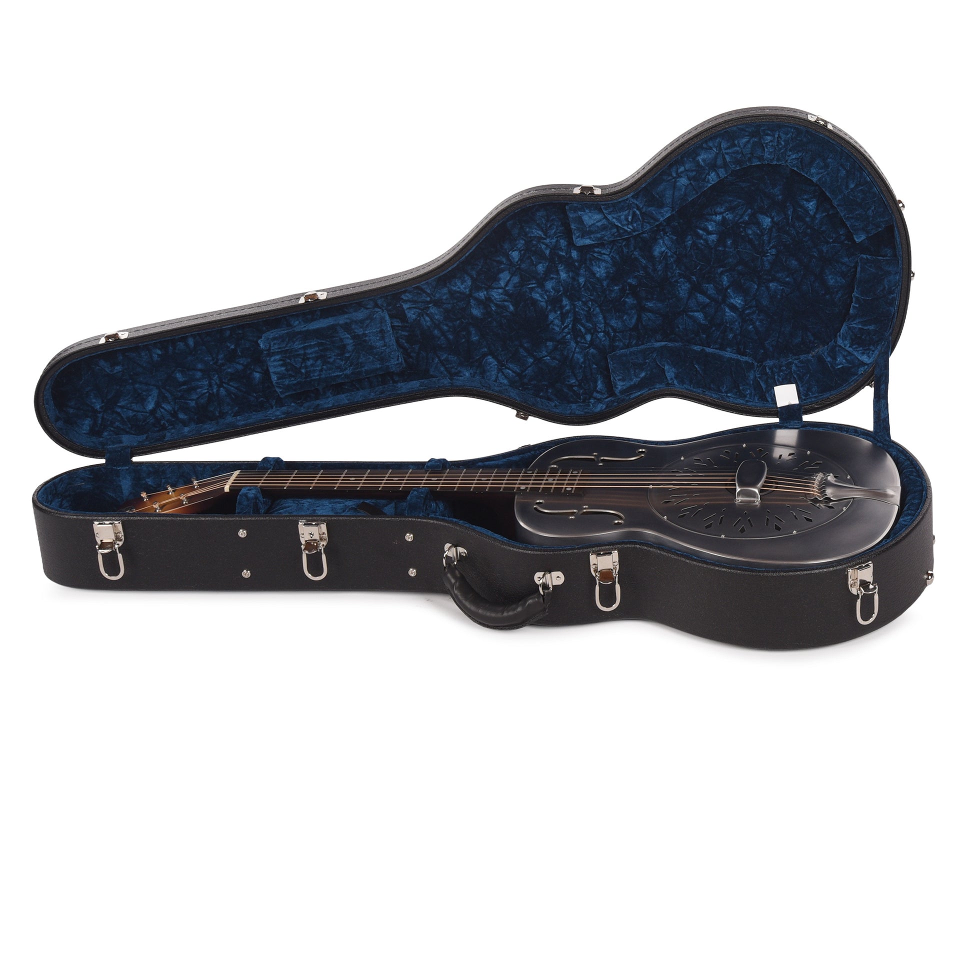 National RAW Single Cone Steel 14-Fret Acoustic Guitars / Resonator