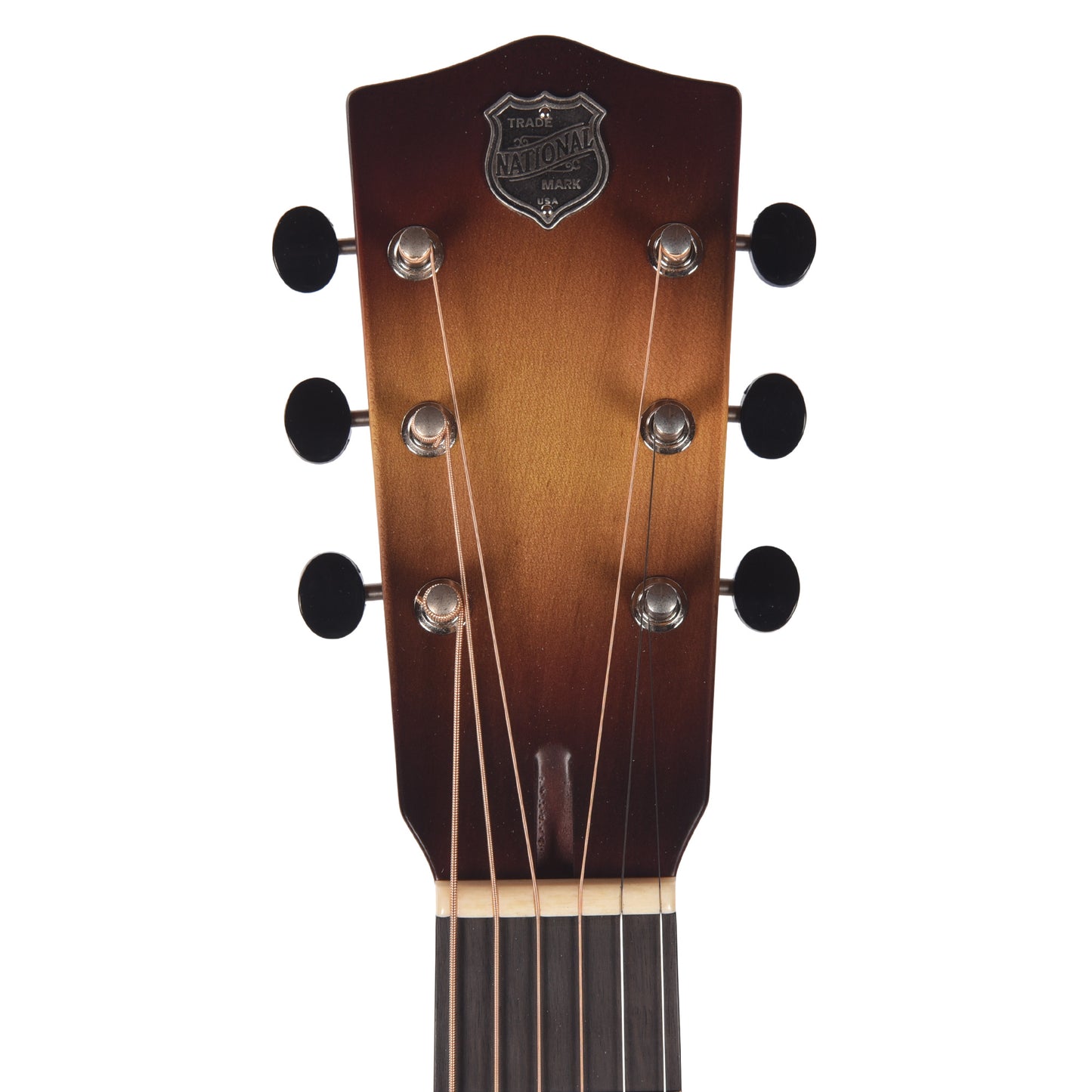 National RAW Single Cone Steel 14-Fret Acoustic Guitars / Resonator