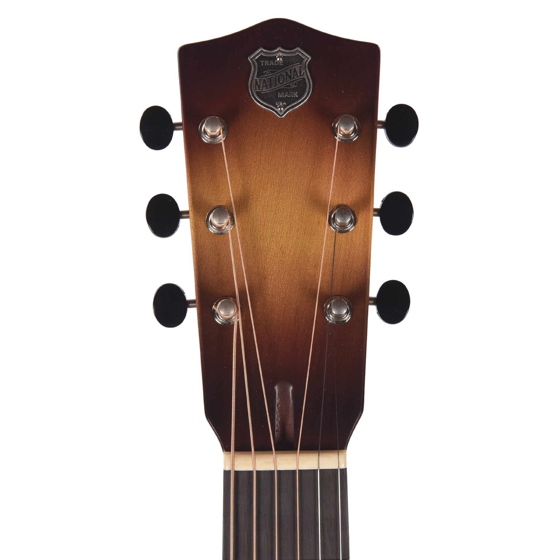 National RAW Single Cone Steel 14-Fret Acoustic Guitars / Resonator