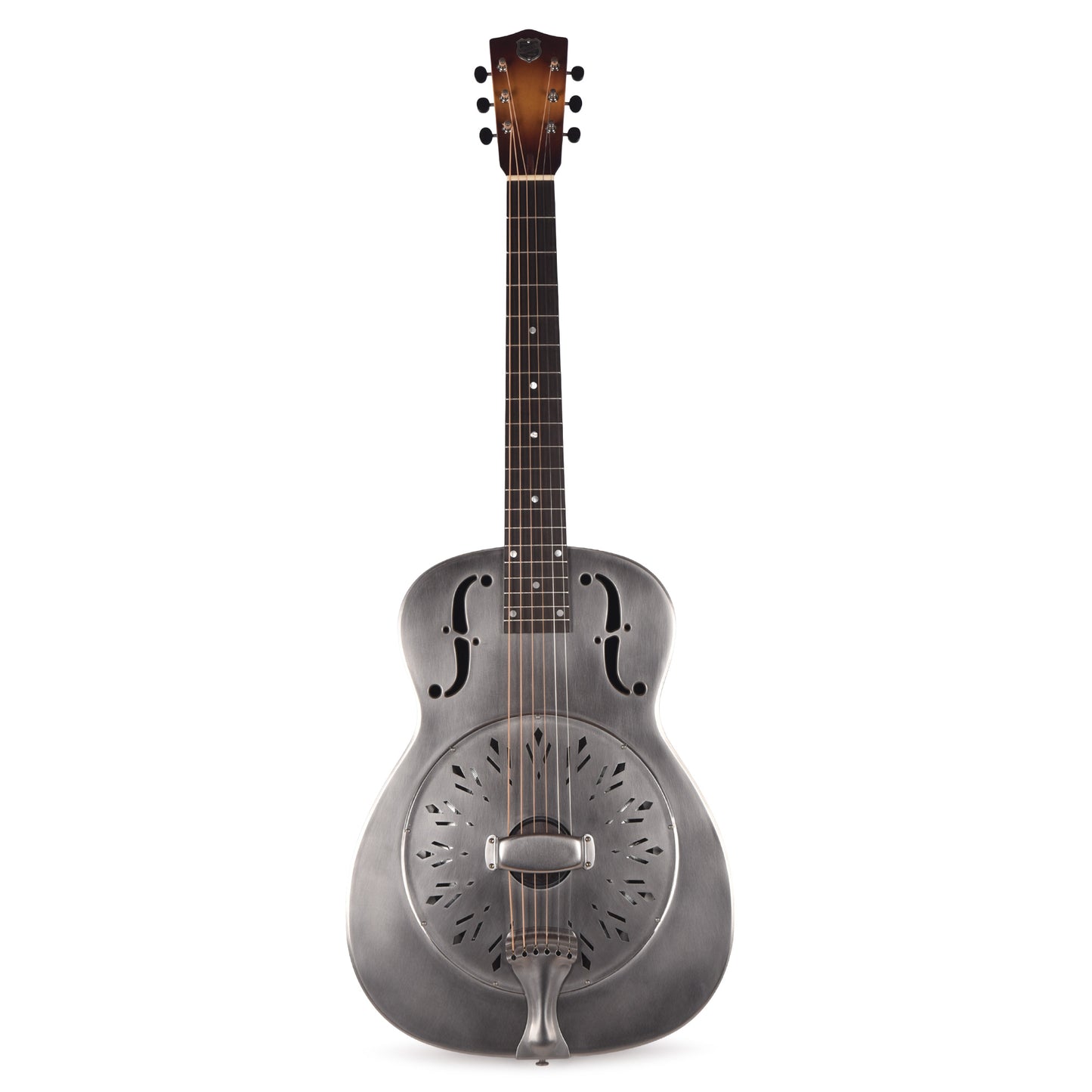 National RAW Single Cone Steel 14-Fret Acoustic Guitars / Resonator