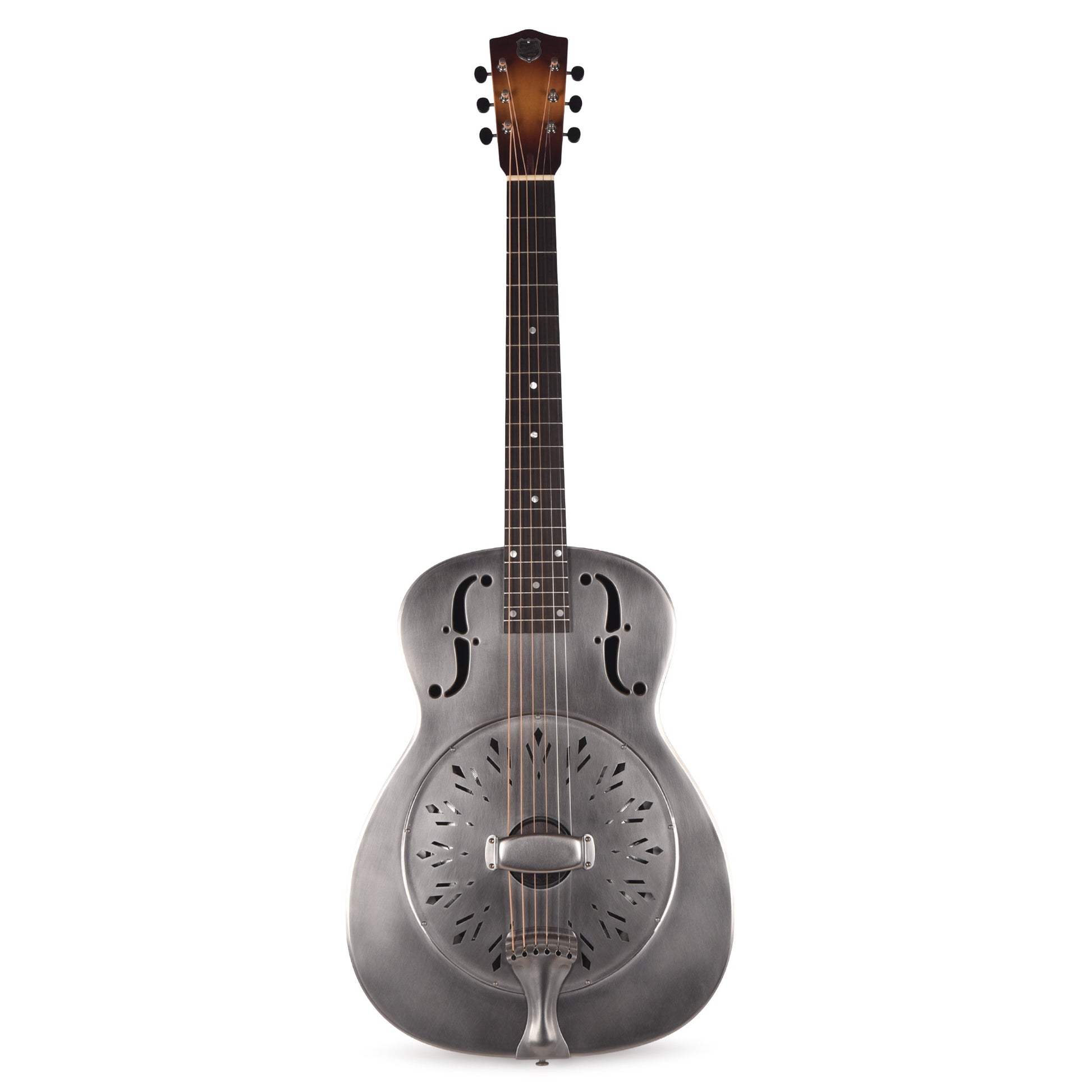 National RAW Single Cone Steel 14-Fret Acoustic Guitars / Resonator