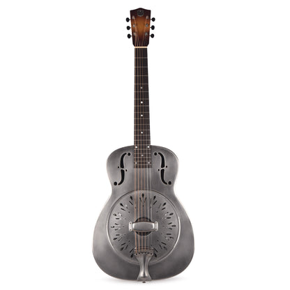 National RAW Single Cone Steel 14-Fret Acoustic Guitars / Resonator