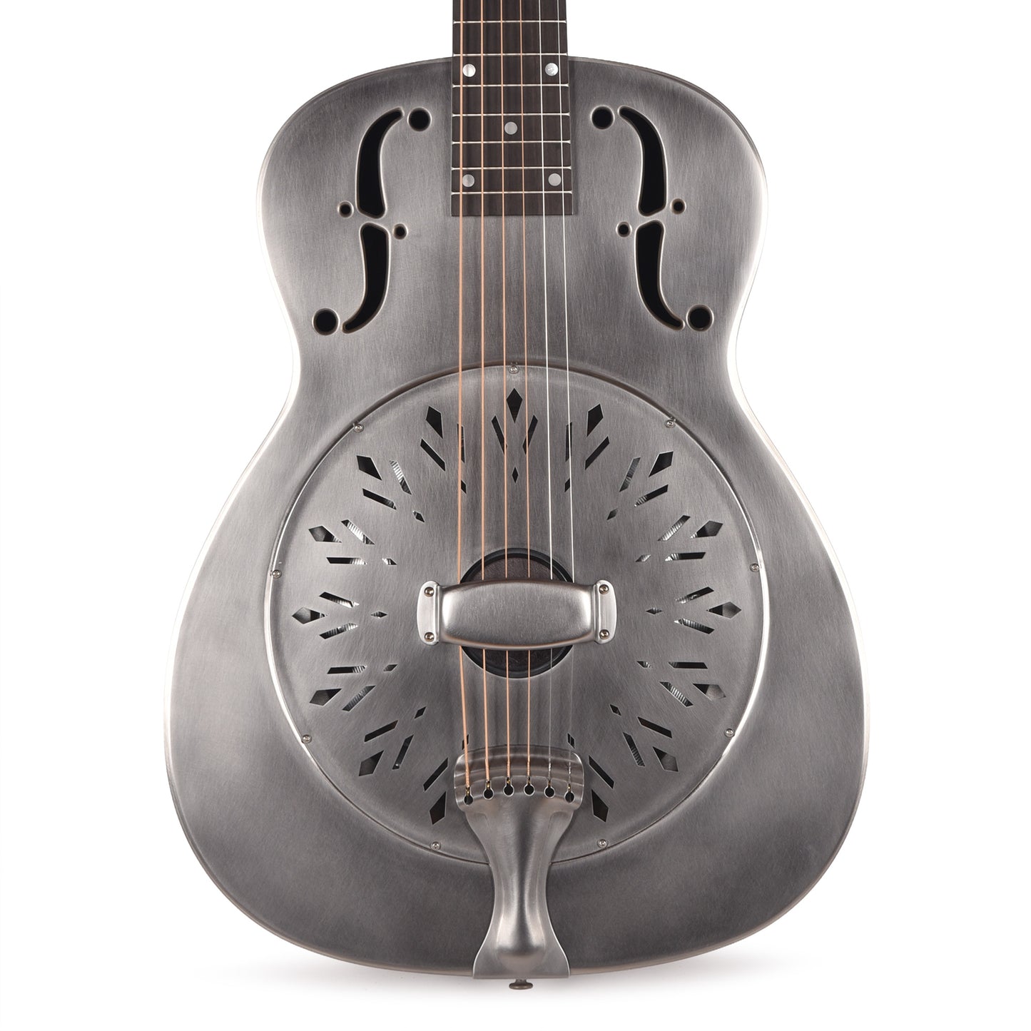 National RAW Single Cone Steel 14-Fret Acoustic Guitars / Resonator
