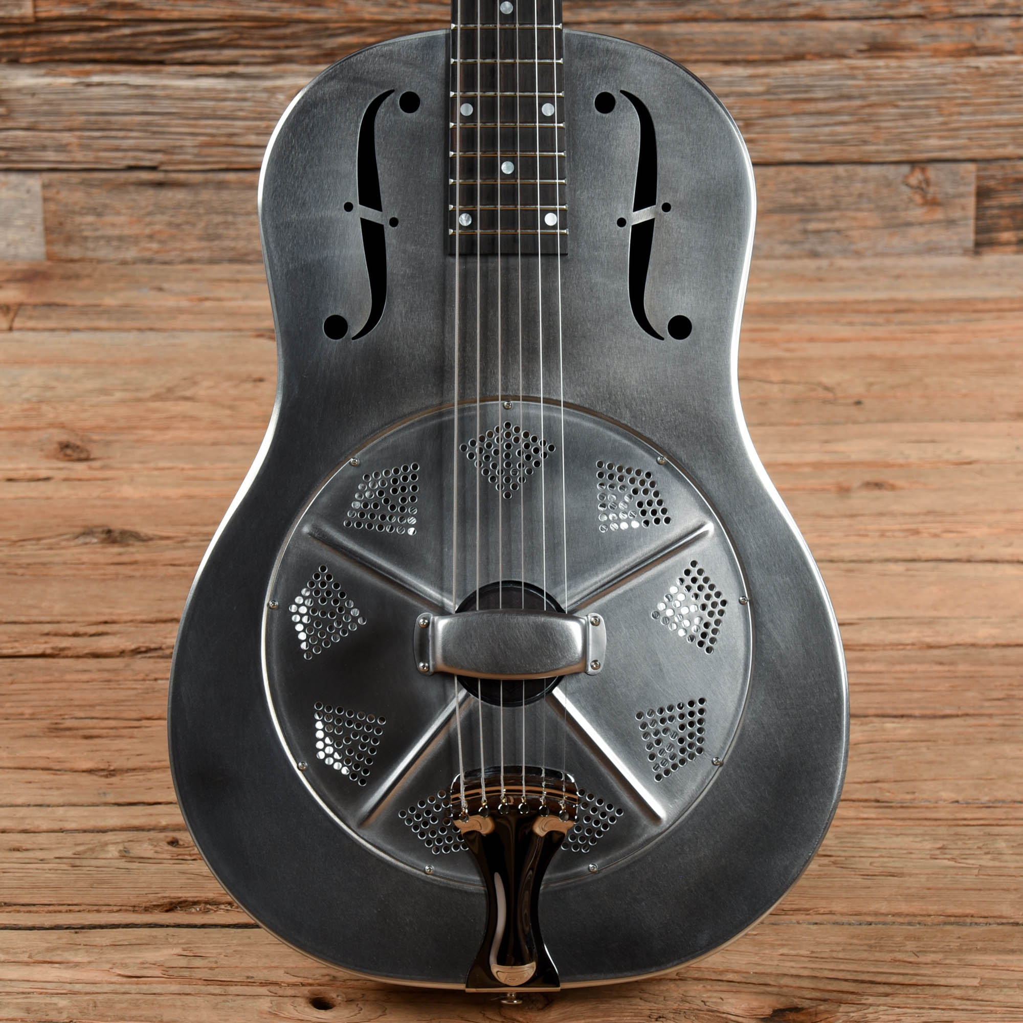 National Raw Steel 12-Fret Custom  2022 Acoustic Guitars / Resonator