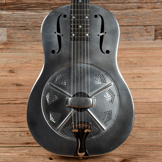 National Raw Steel 12-Fret Custom  2022 Acoustic Guitars / Resonator