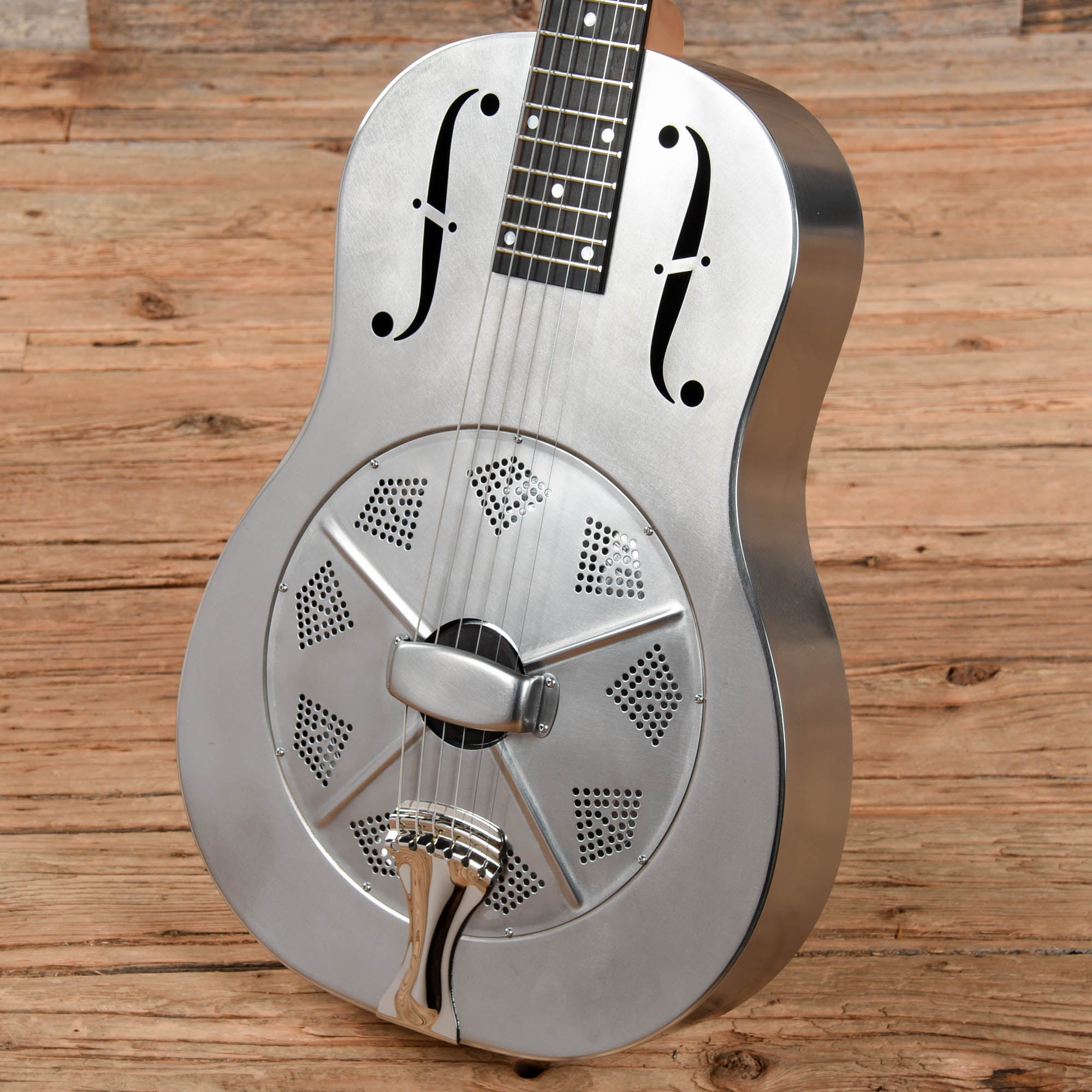 National Raw Steel 12-Fret Custom  2022 Acoustic Guitars / Resonator