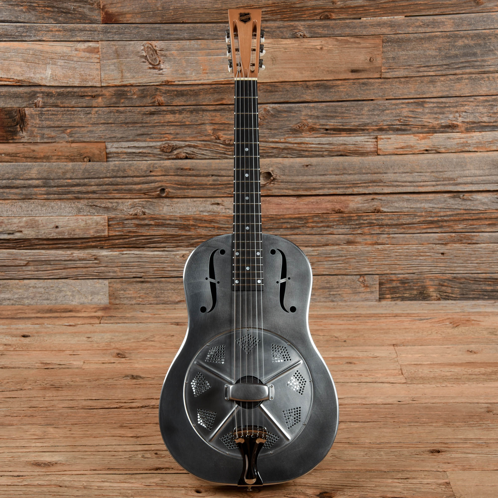 National Raw Steel 12-Fret Custom  2022 Acoustic Guitars / Resonator