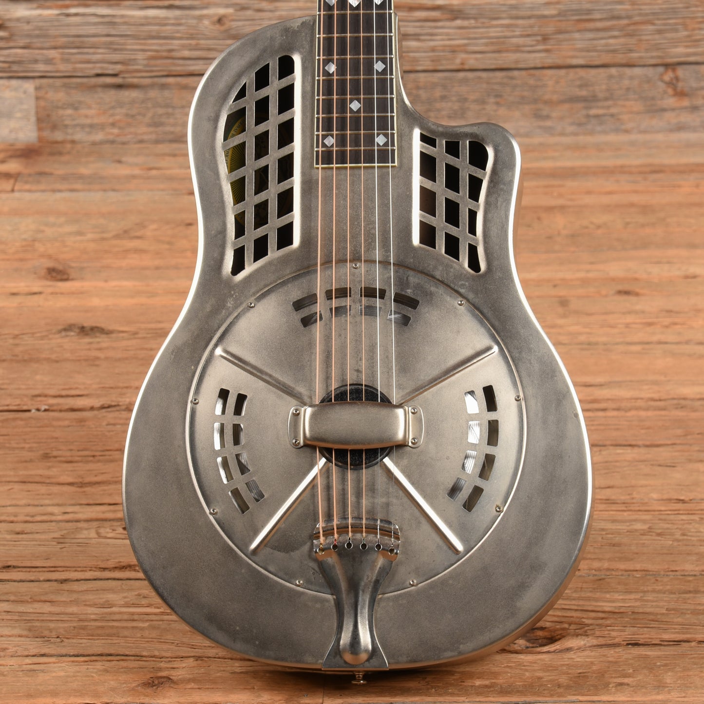 National Resorocket Brushed Steel 2004 Acoustic Guitars / Resonator