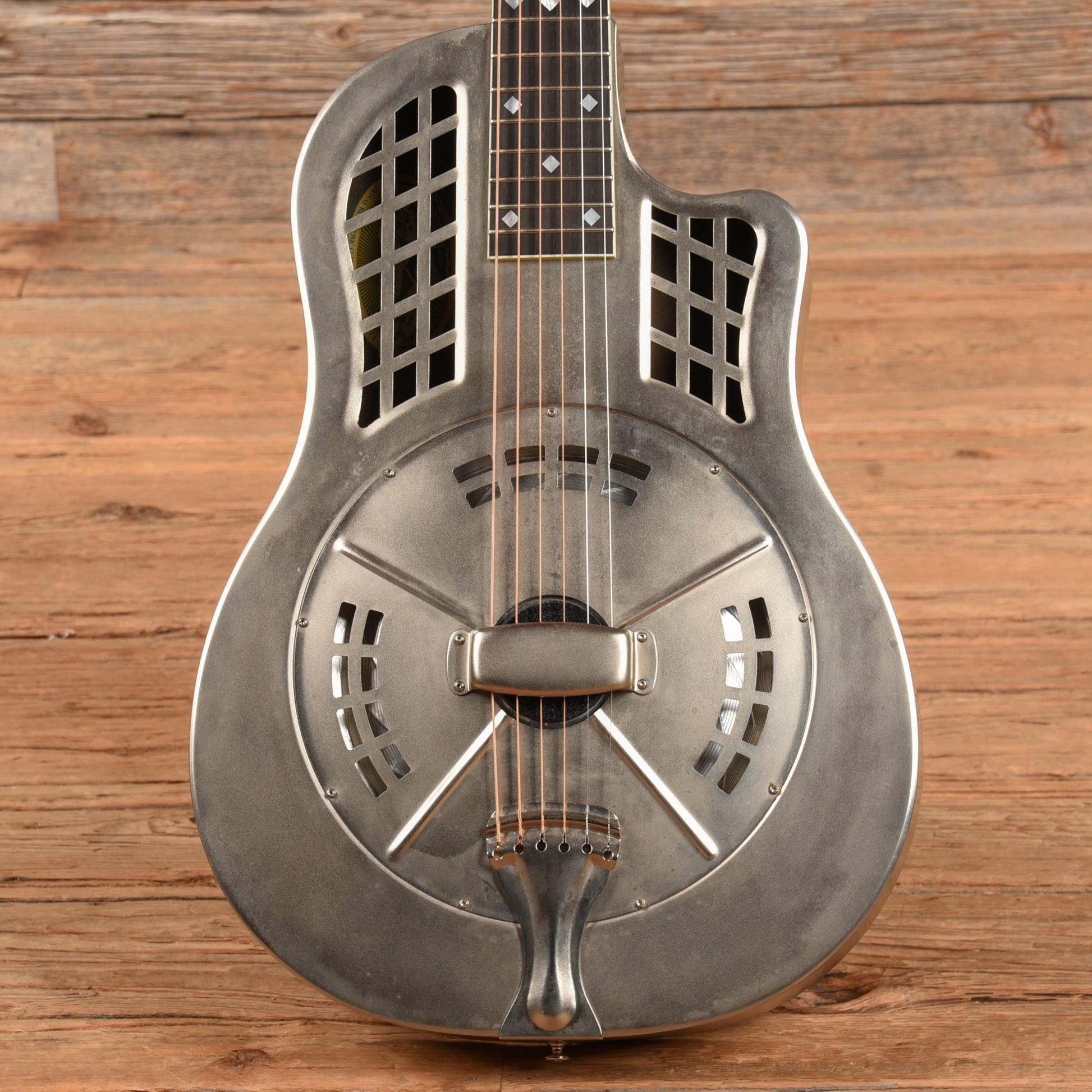 National Resorocket Brushed Steel 2004 Acoustic Guitars / Resonator