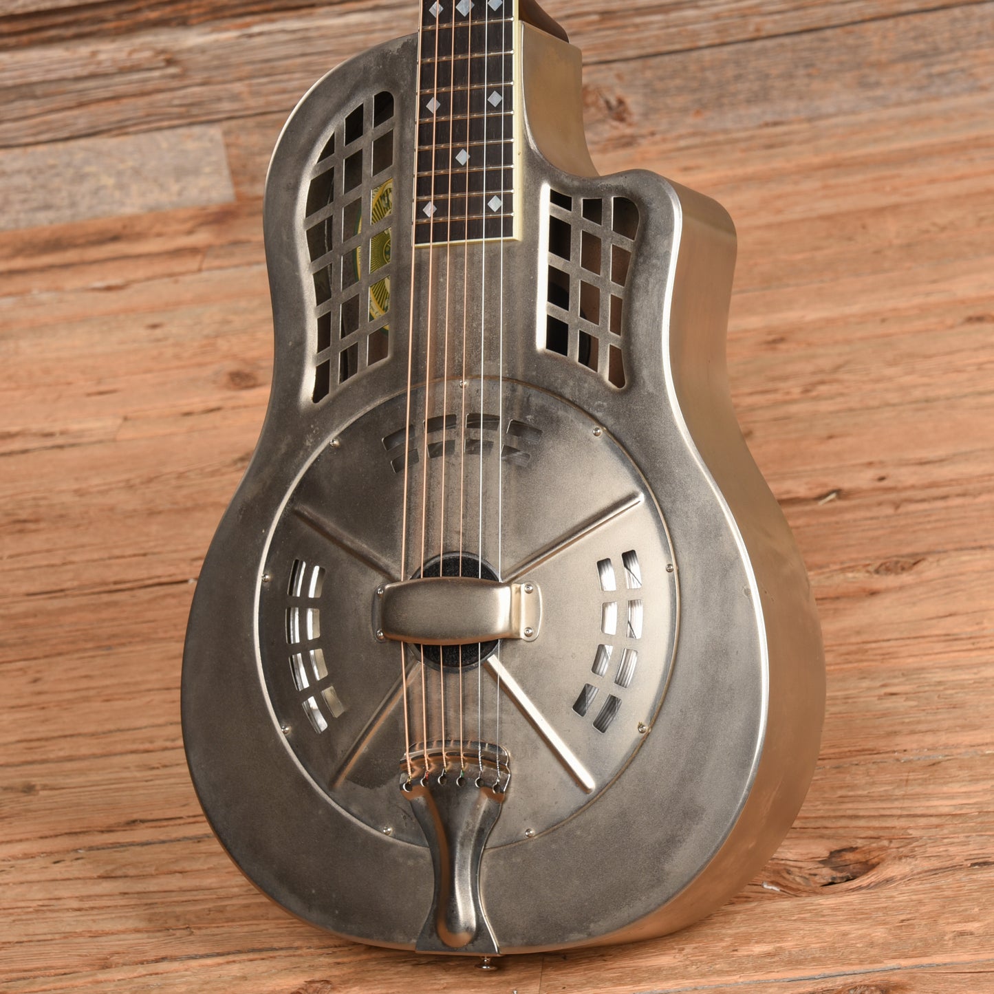National Resorocket Brushed Steel 2004 Acoustic Guitars / Resonator