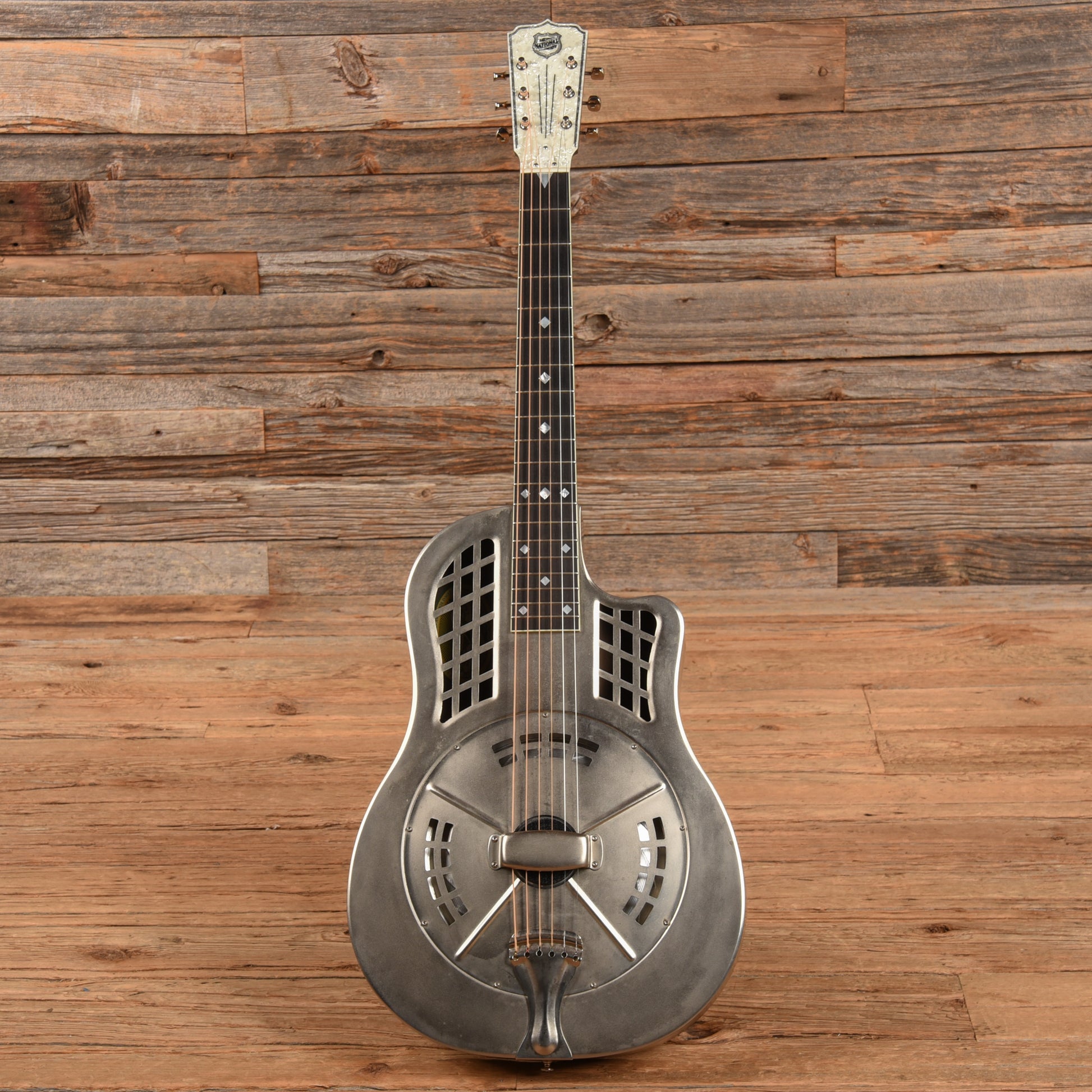 National Resorocket Brushed Steel 2004 Acoustic Guitars / Resonator