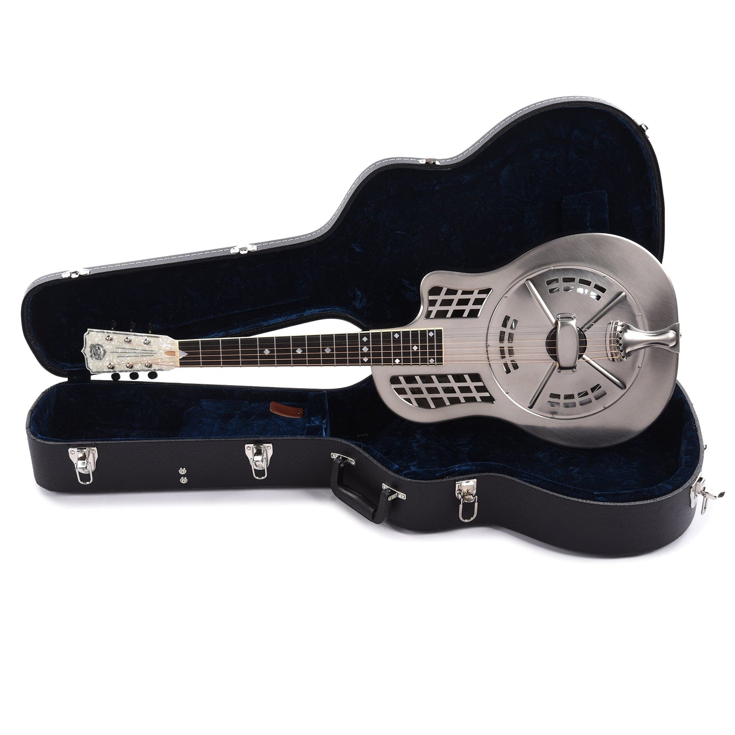 National ResoRocket Single Cone Steel Rubbed Steel Acoustic Guitars / Resonator
