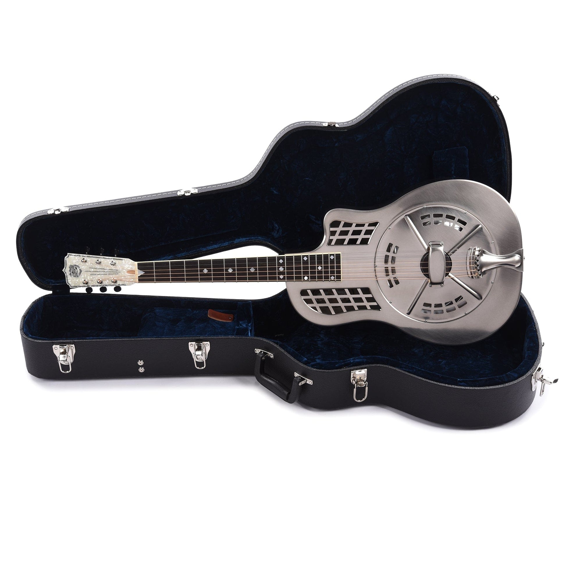 National ResoRocket Single Cone Steel Rubbed Steel Acoustic Guitars / Resonator