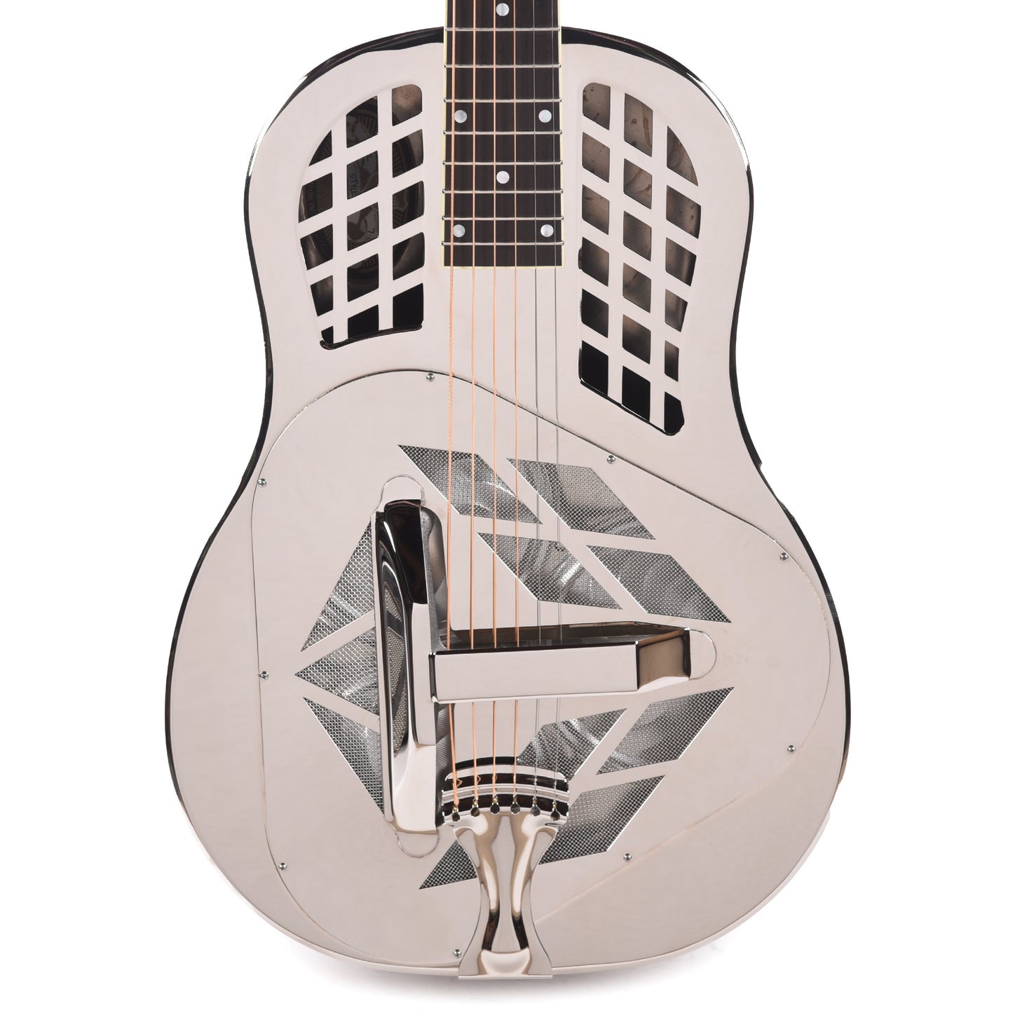 National Style 1 Tricone Brass Bright Nickel 12-Fret Acoustic Guitars / Resonator