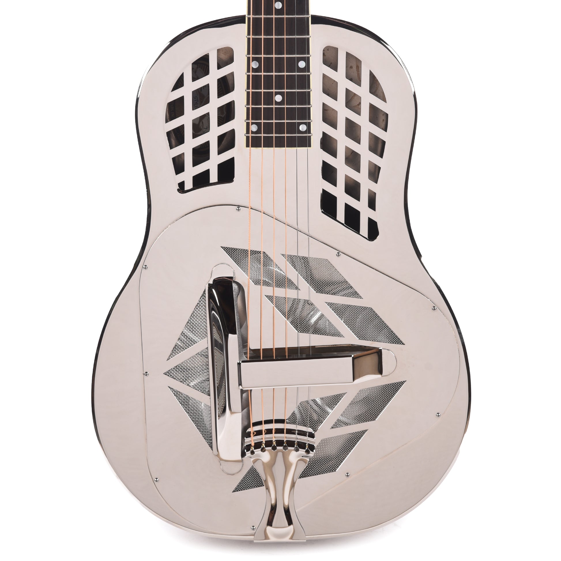 National Style 1 Tricone Brass Bright Nickel 12-Fret Acoustic Guitars / Resonator