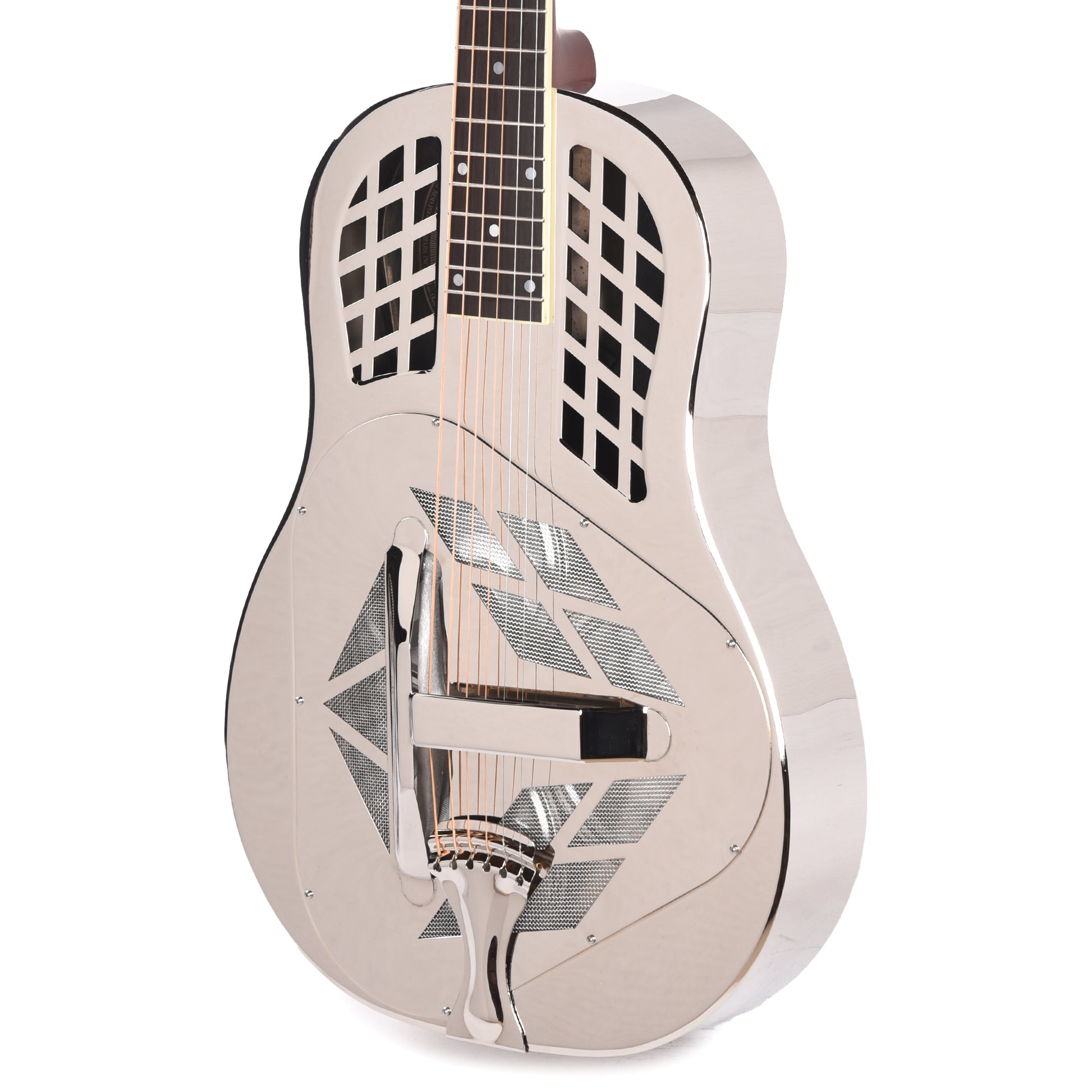 National Style 1 Tricone Brass Bright Nickel 12-Fret Acoustic Guitars / Resonator