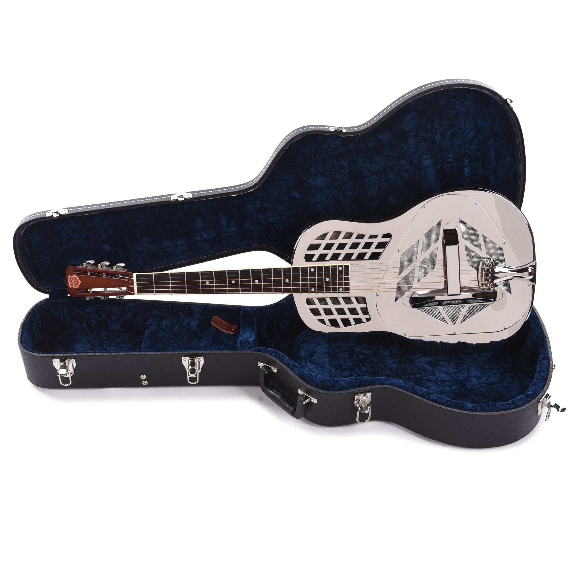 National Style 1 Tricone Brass Bright Nickel 12-Fret Acoustic Guitars / Resonator