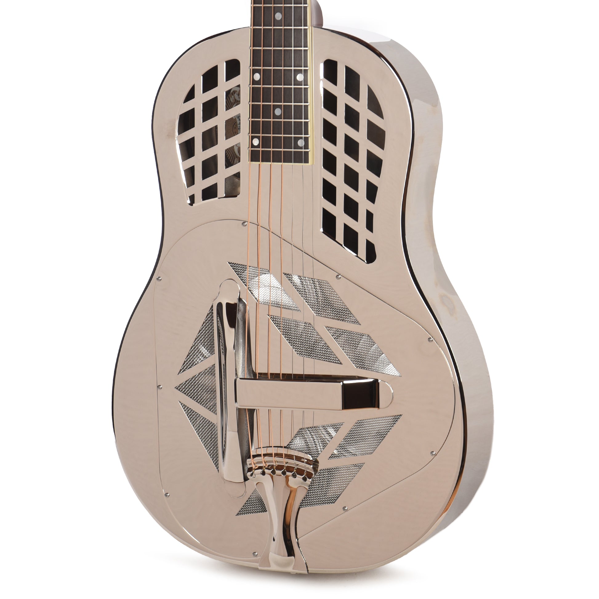 National Style 1 Tricone Brass Bright Nickel 12-Fret Acoustic Guitars / Resonator