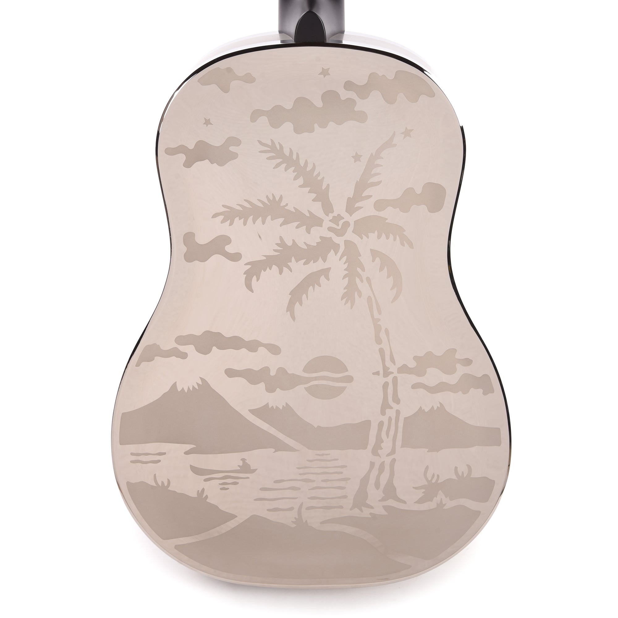 National Style O Single Cone Brass Bright Nickel 12-Fret Acoustic Guitars / Resonator