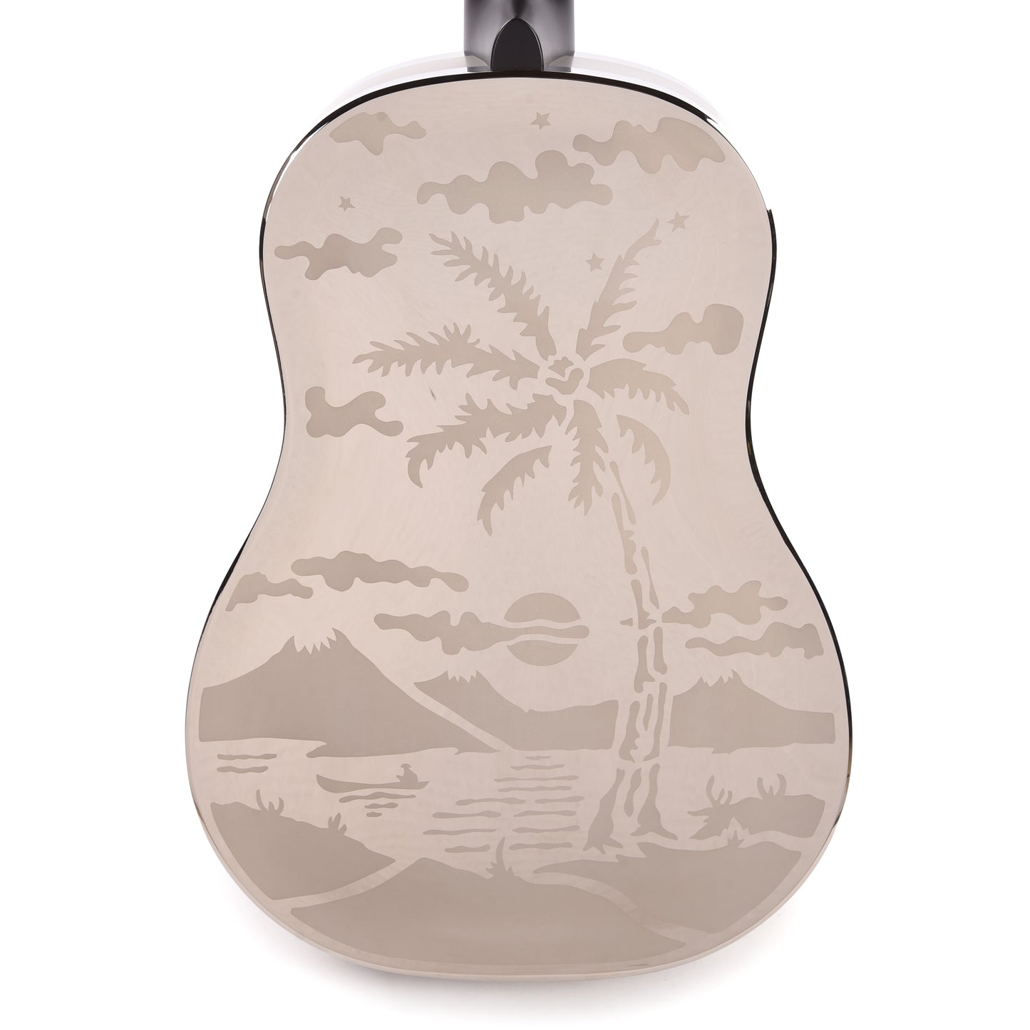 National Style O Single Cone Brass Bright Nickel 12-Fret Acoustic Guitars / Resonator
