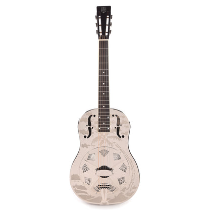 National Style O Single Cone Brass Bright Nickel 12-Fret Acoustic Guitars / Resonator