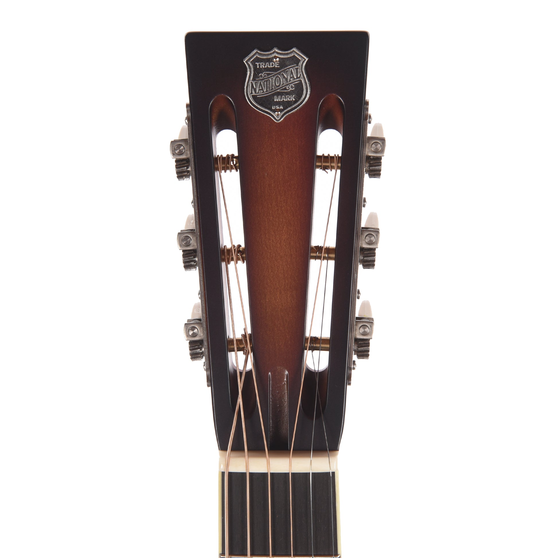 National Style O Single Cone Brass Bright Nickel 12-Fret Acoustic Guitars / Resonator