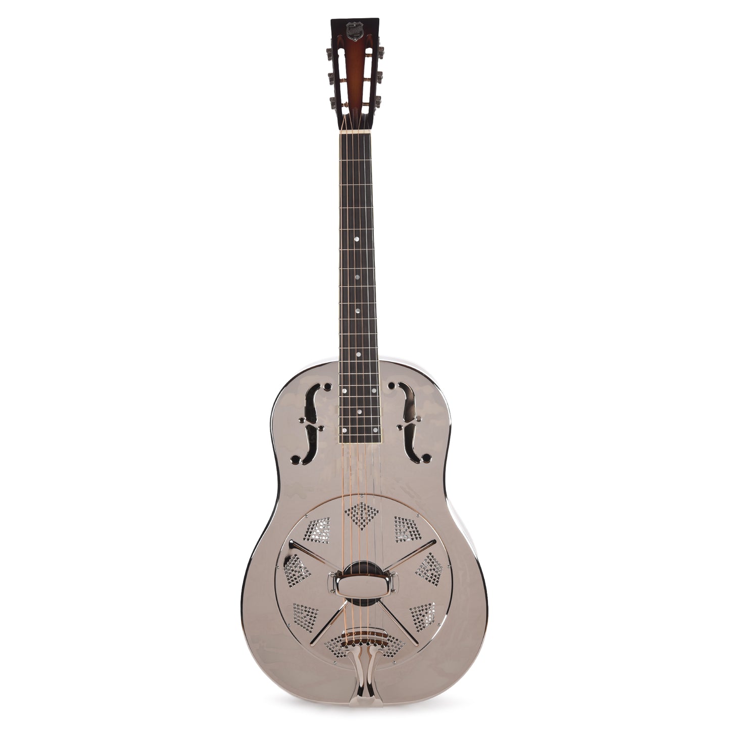 National Style O Single Cone Brass Bright Nickel 12-Fret Acoustic Guitars / Resonator