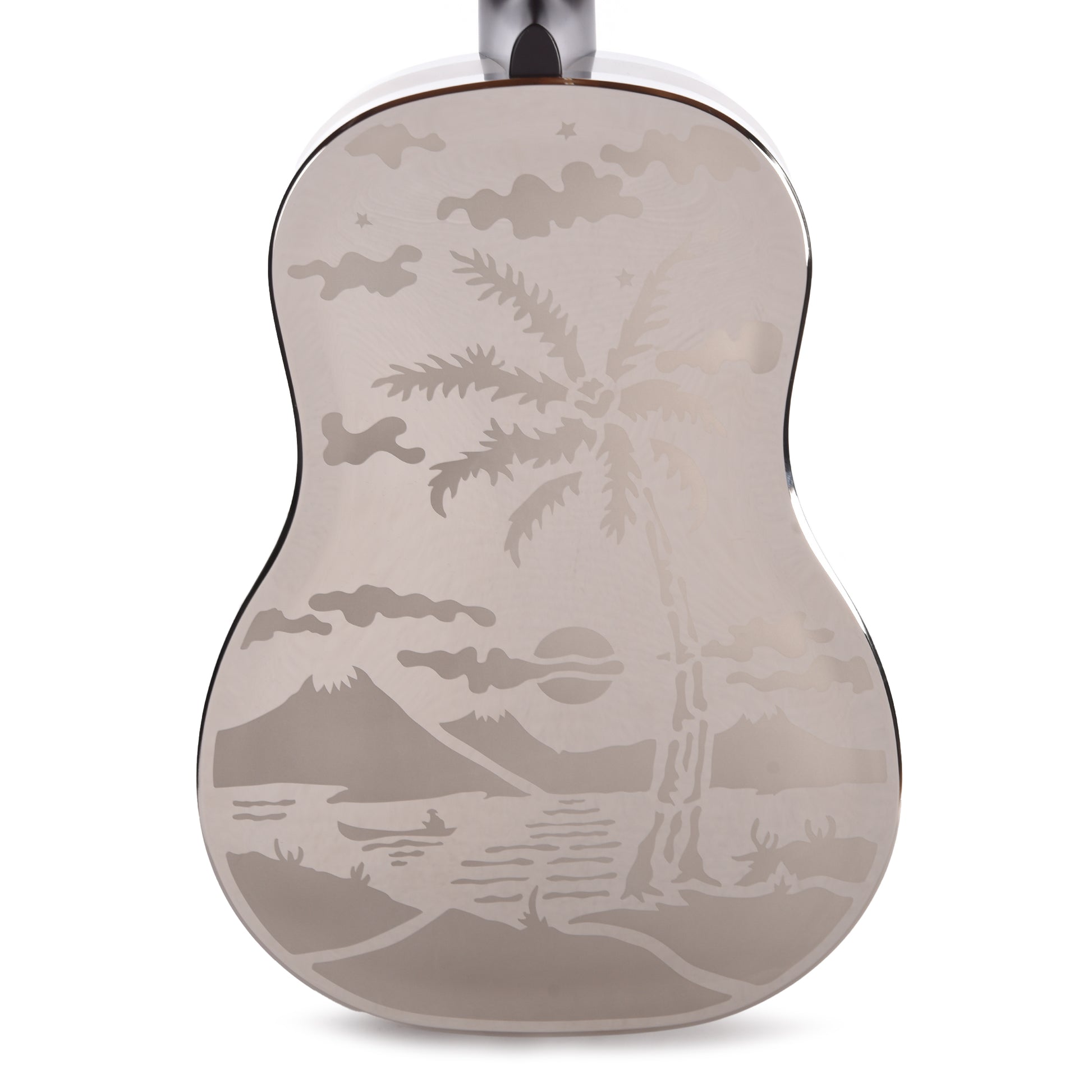 National Style O Single Cone Brass Bright Nickel 12-Fret Acoustic Guitars / Resonator
