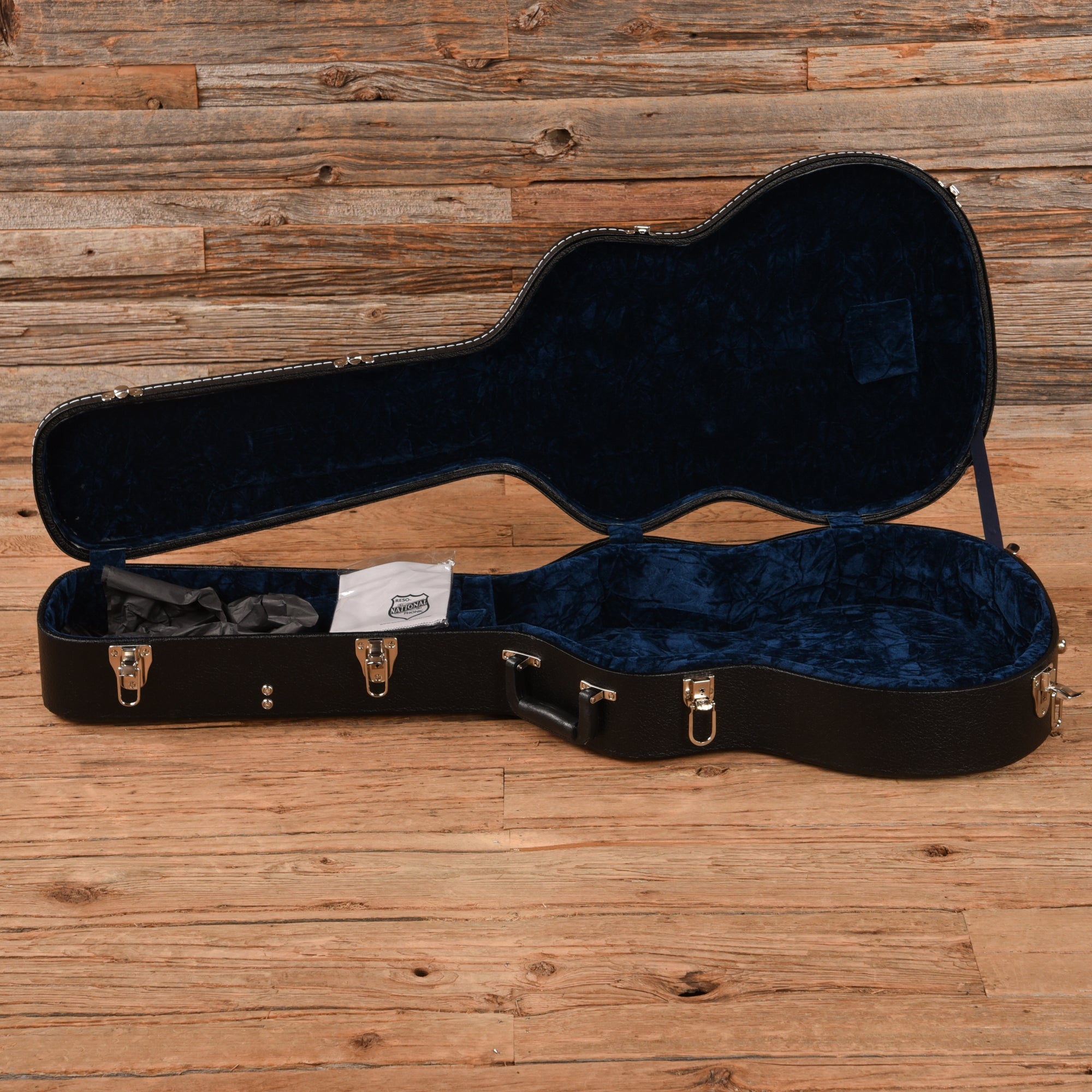 National Style O Single Cone Brass Bright Nickel 14-Fret Acoustic Guitars / Resonator