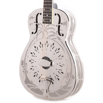 National Style O Single Cone Brass Bright Nickel 14-Fret Acoustic Guitars / Resonator