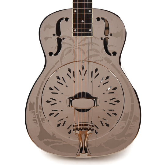 National Style O Single Cone Brass Bright Nickel 14-Fret Acoustic Guitars / Resonator