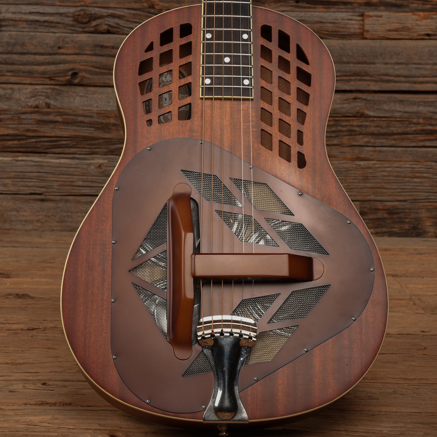 National Tri-Cone M1 Resonator Natural 2017 Acoustic Guitars / Resonator