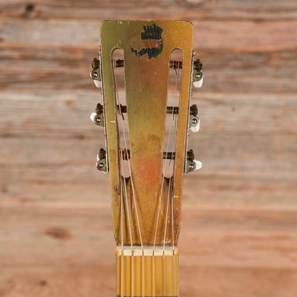 National Wood Body Triolian Yellow w/ Graphic 1930s Acoustic Guitars / Resonator