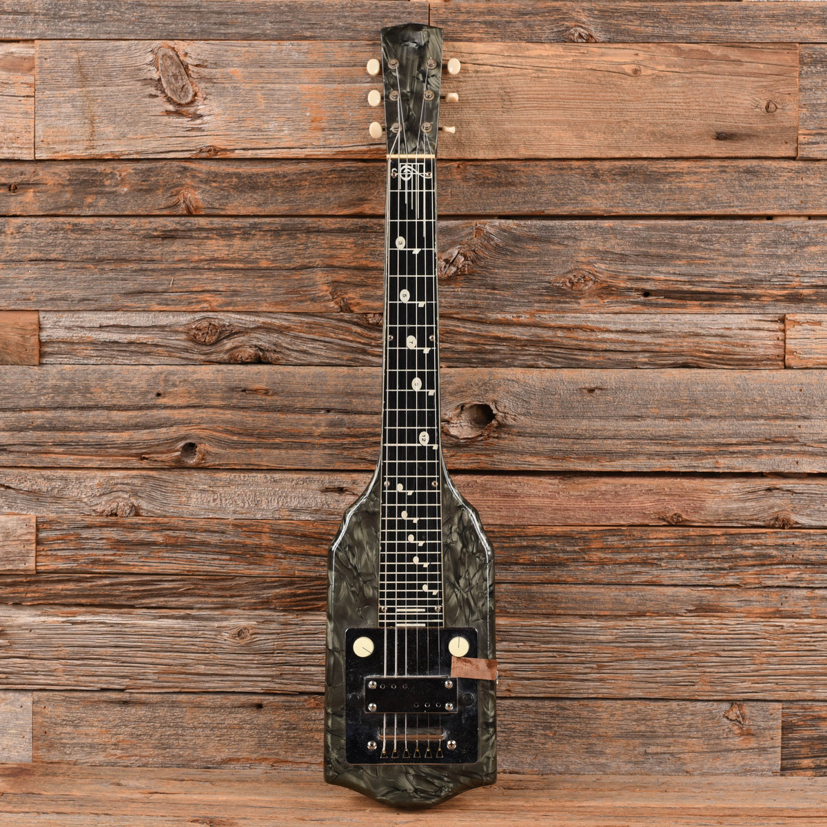 National Chicagoan Grey Pearloid 1960s Electric Guitars