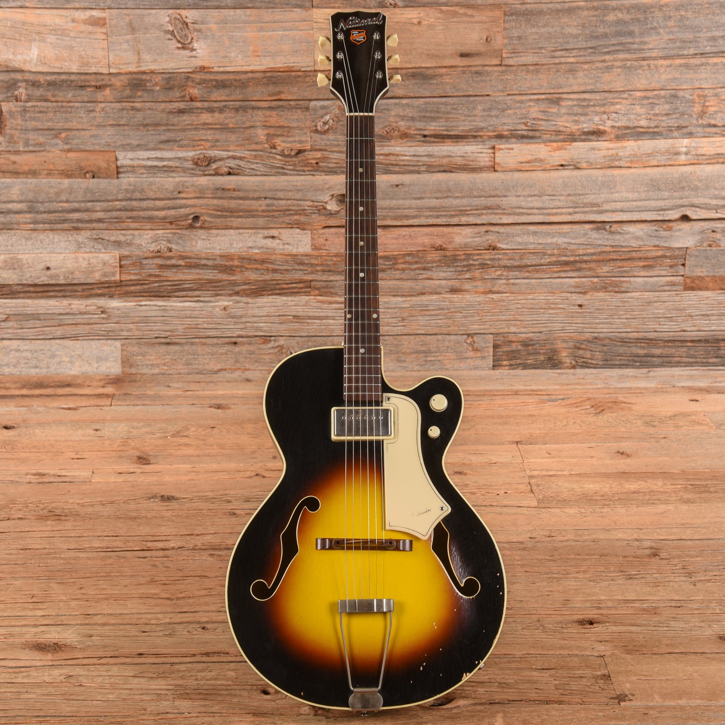 National Debonaire Sunburst 1960s Electric Guitars