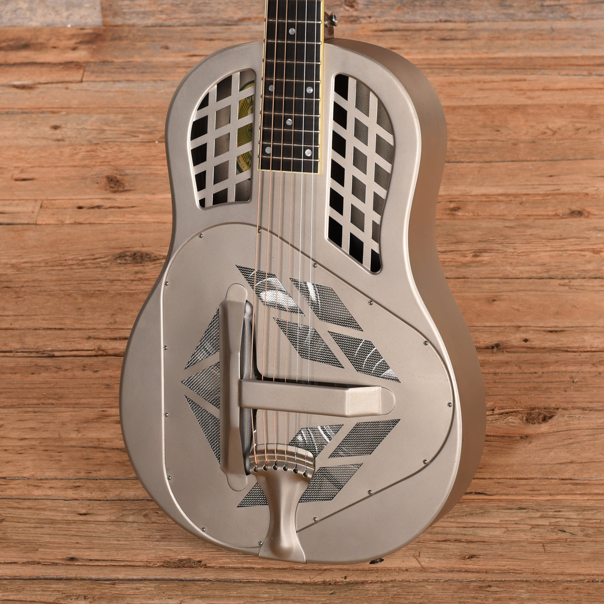 National Tricone Resonator Silver 2005 Electric Guitars