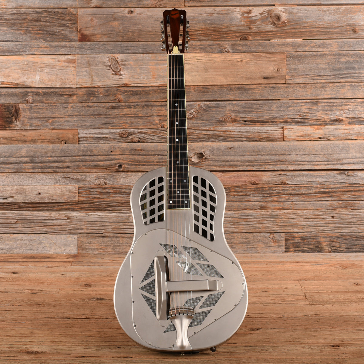 National Tricone Resonator Silver 2005 Electric Guitars