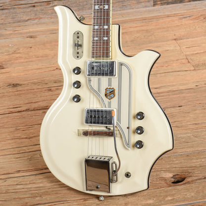 National Glenwood 99 Res-O-Glas White 1962 Electric Guitars / Semi-Hollow